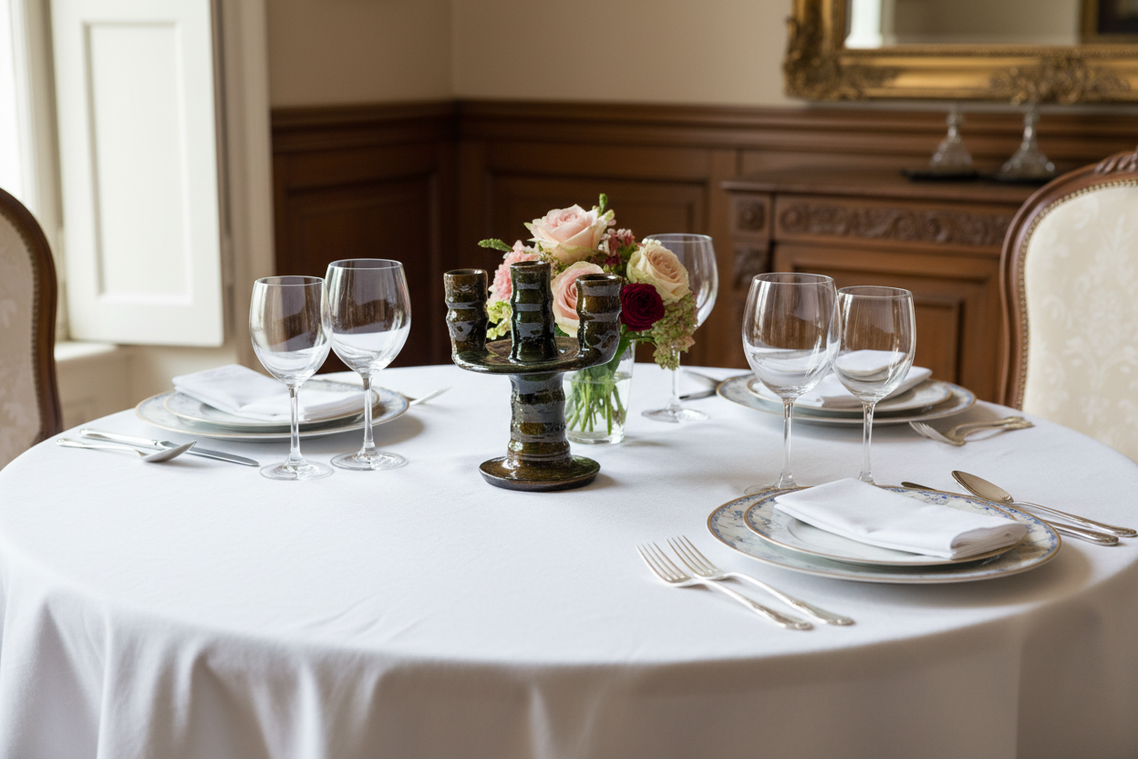 Handmade Moroccan Triple Candlestick – Sharaien Glaze