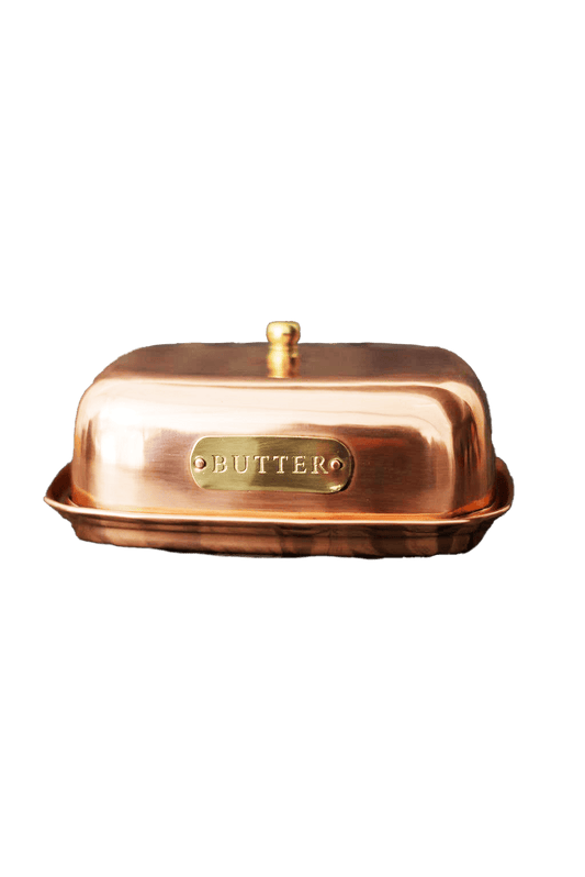 Copper Butter Dish