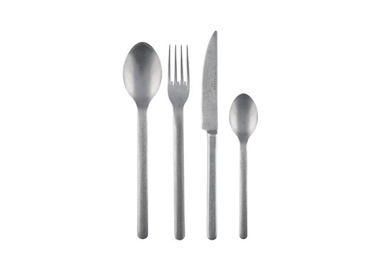 4 pieces cutlery set Loft Vintage, Stainless steel
