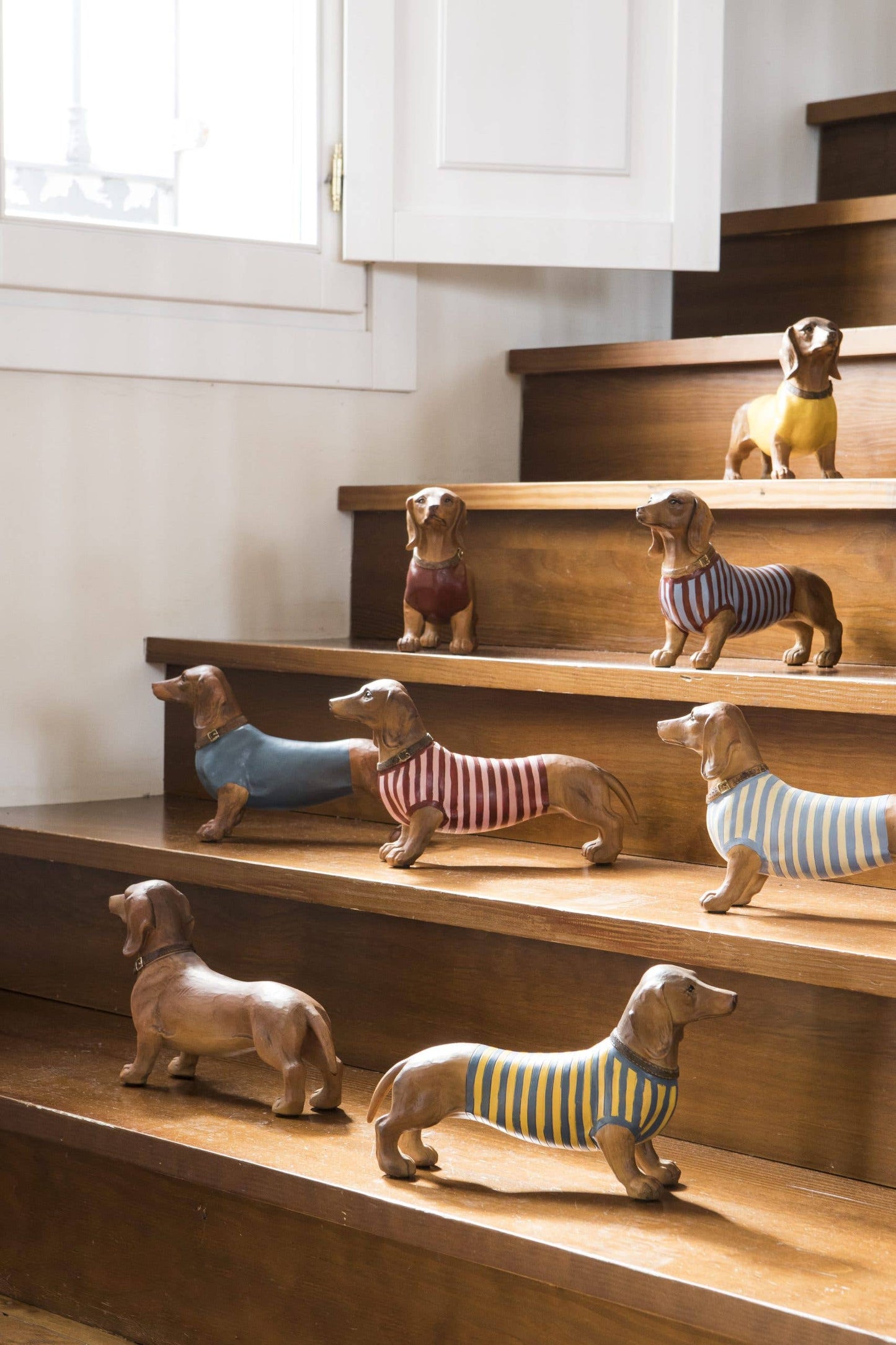 Resin Greta Dachshund