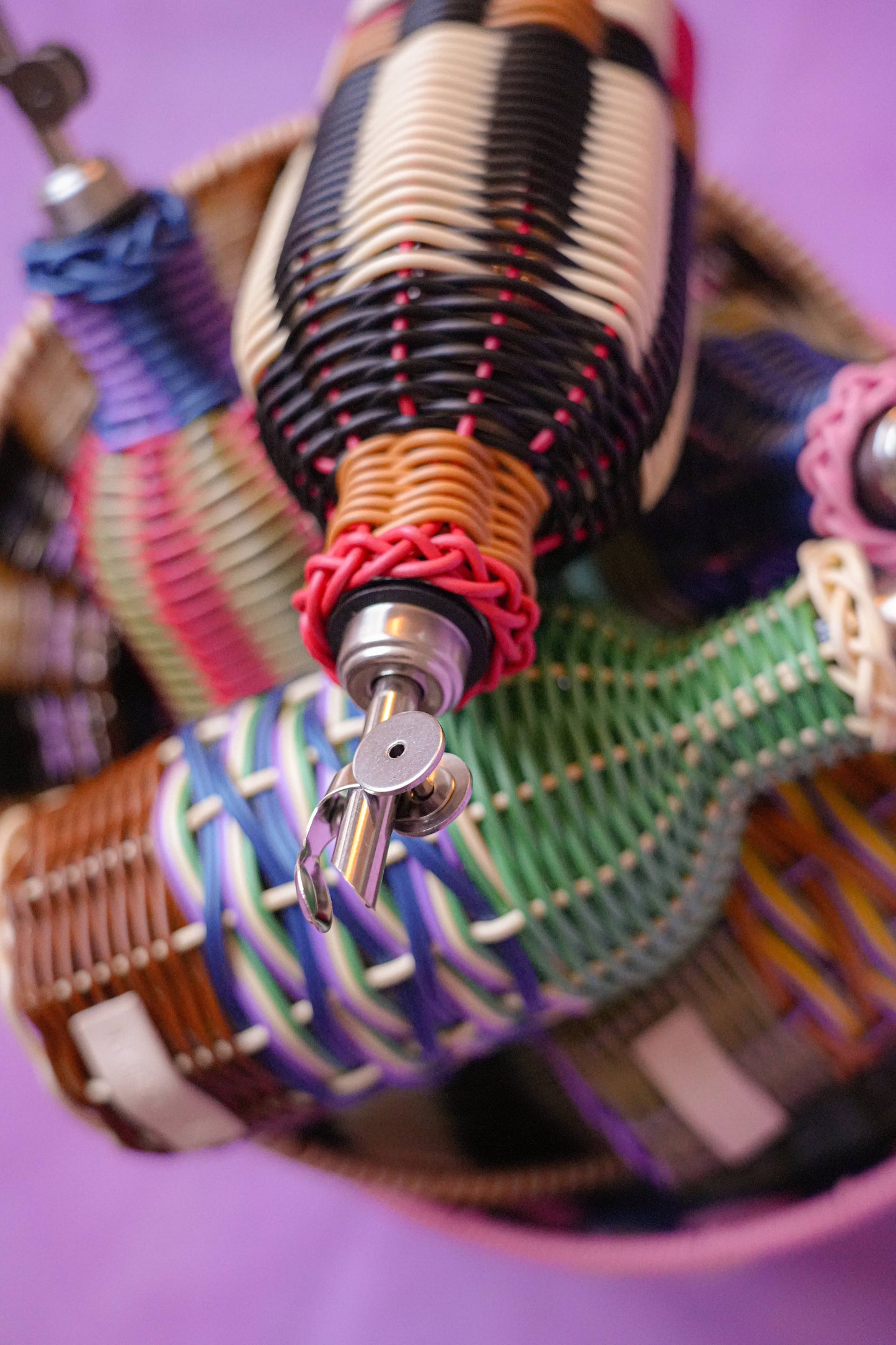 Maegen Oil Pourer - Red & Olive