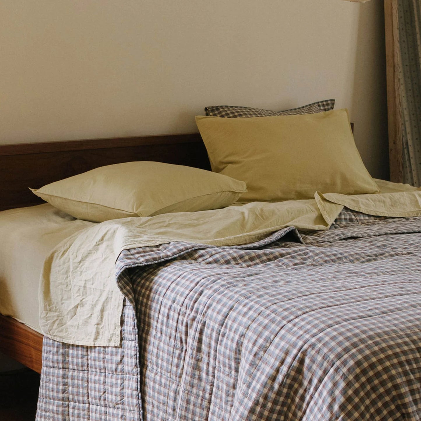 Yarn Dye Plaid Coverlet
