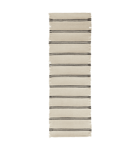 OYOY Putki Runner Offwhite-Black