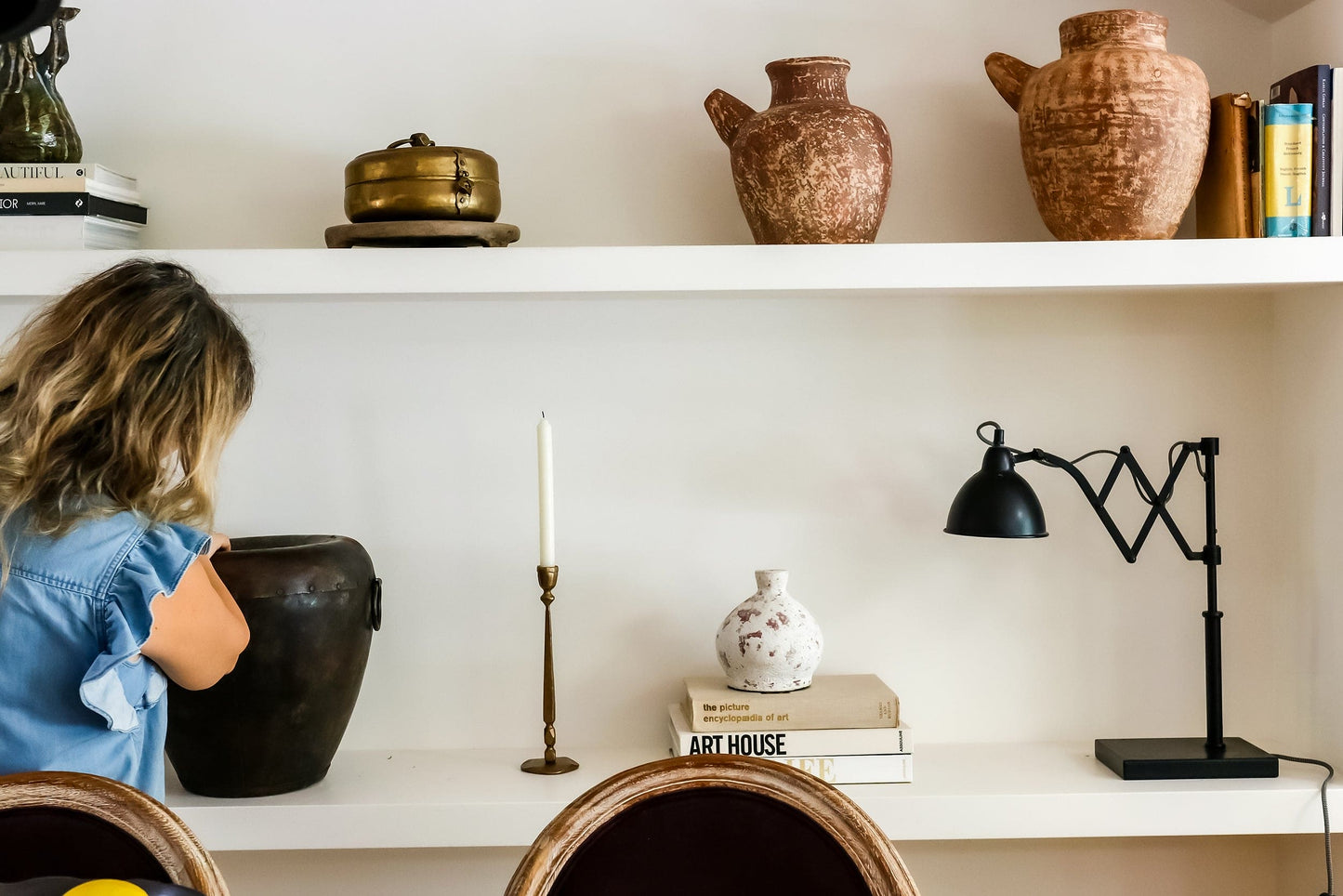 Terracotta Vase | Washed White