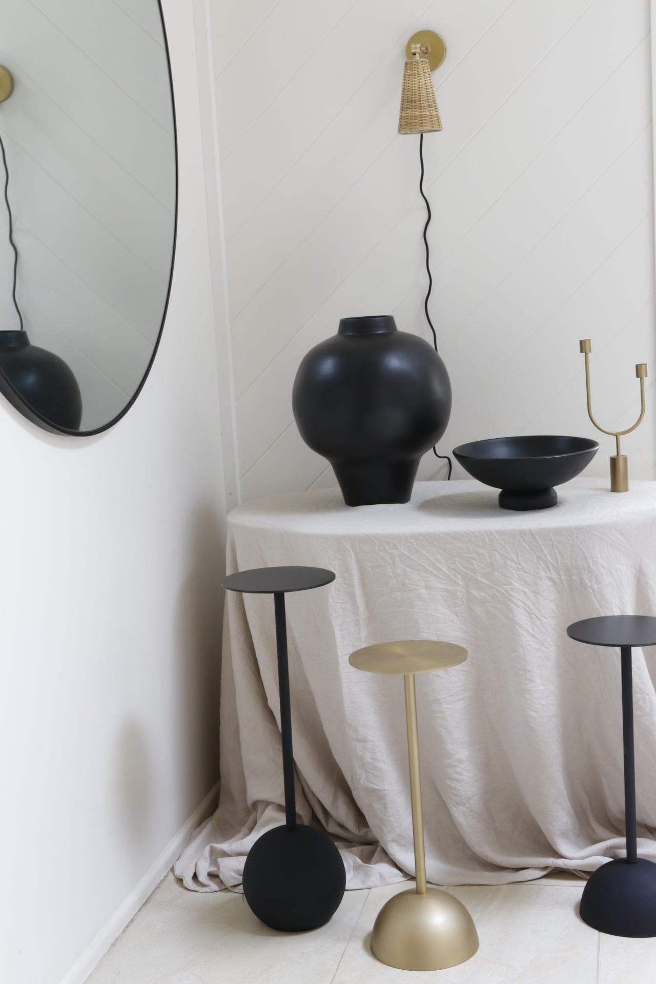Side Table Gold - Small
