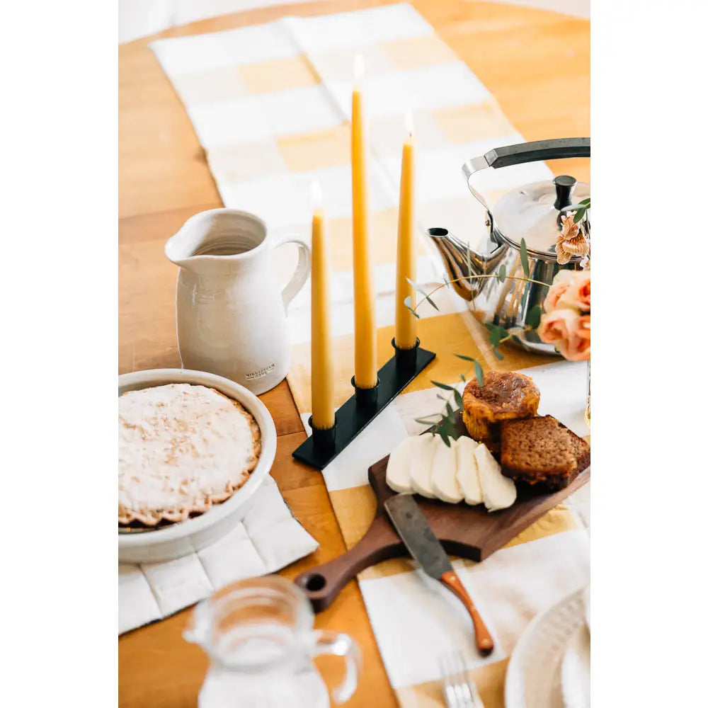 The Three Candle Taper Holder