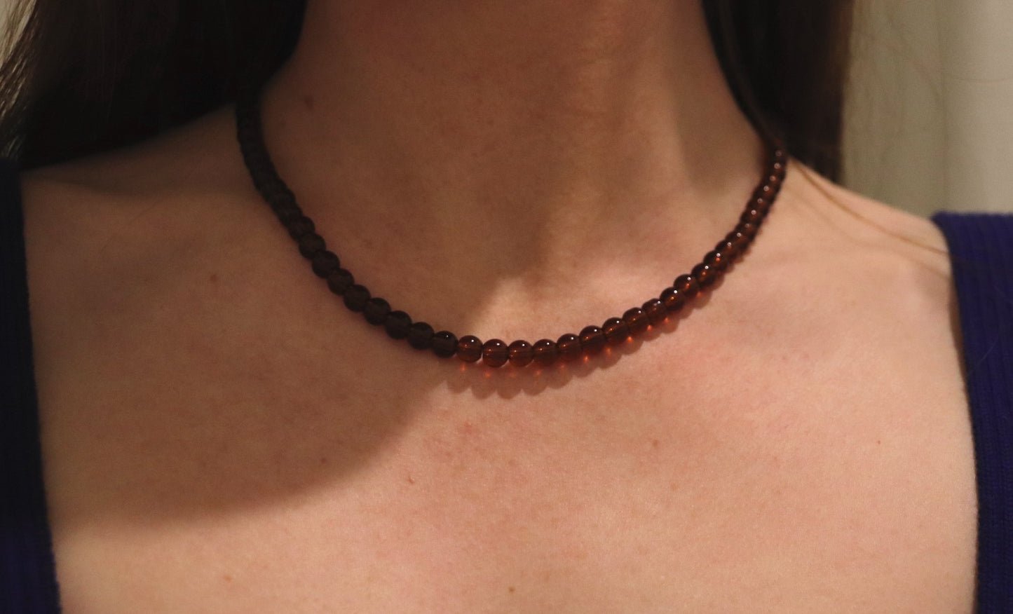 Zoe Necklace - Amber