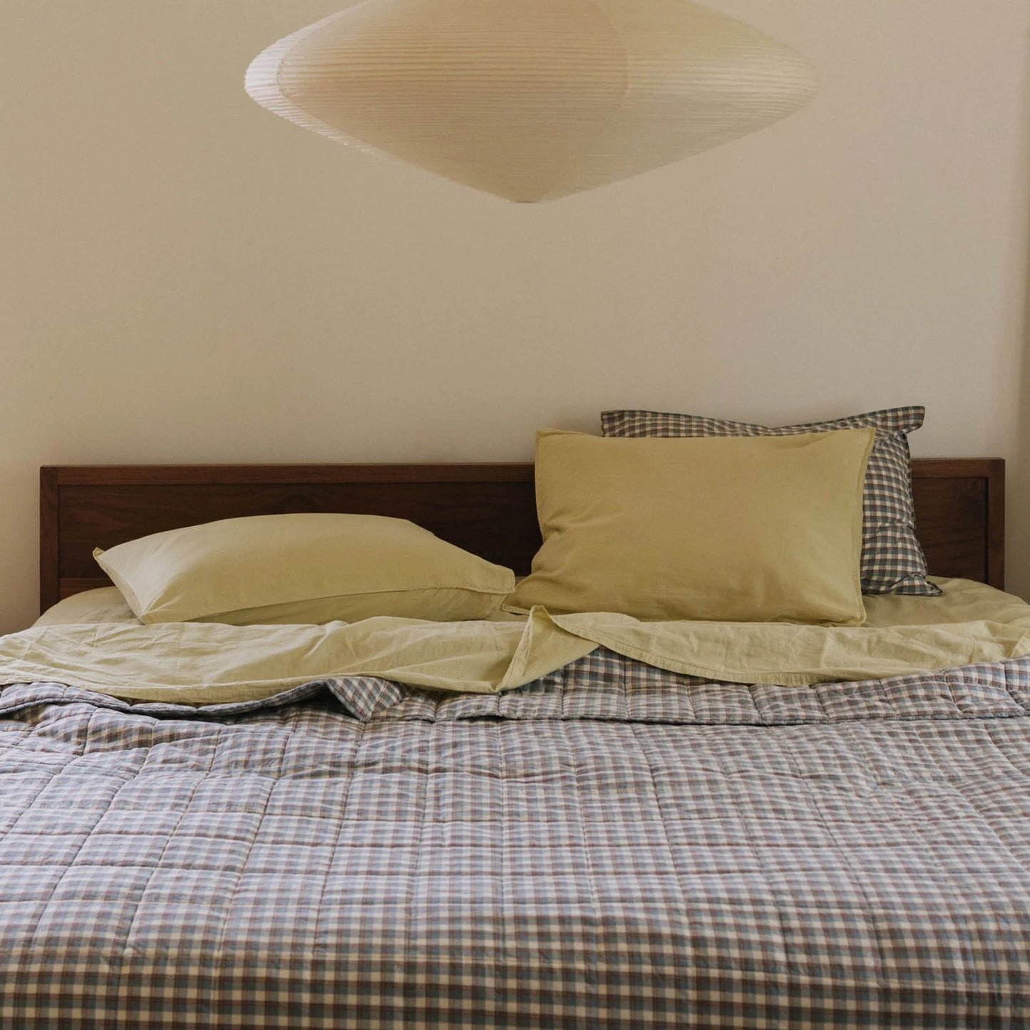 Yarn Dye Plaid Coverlet