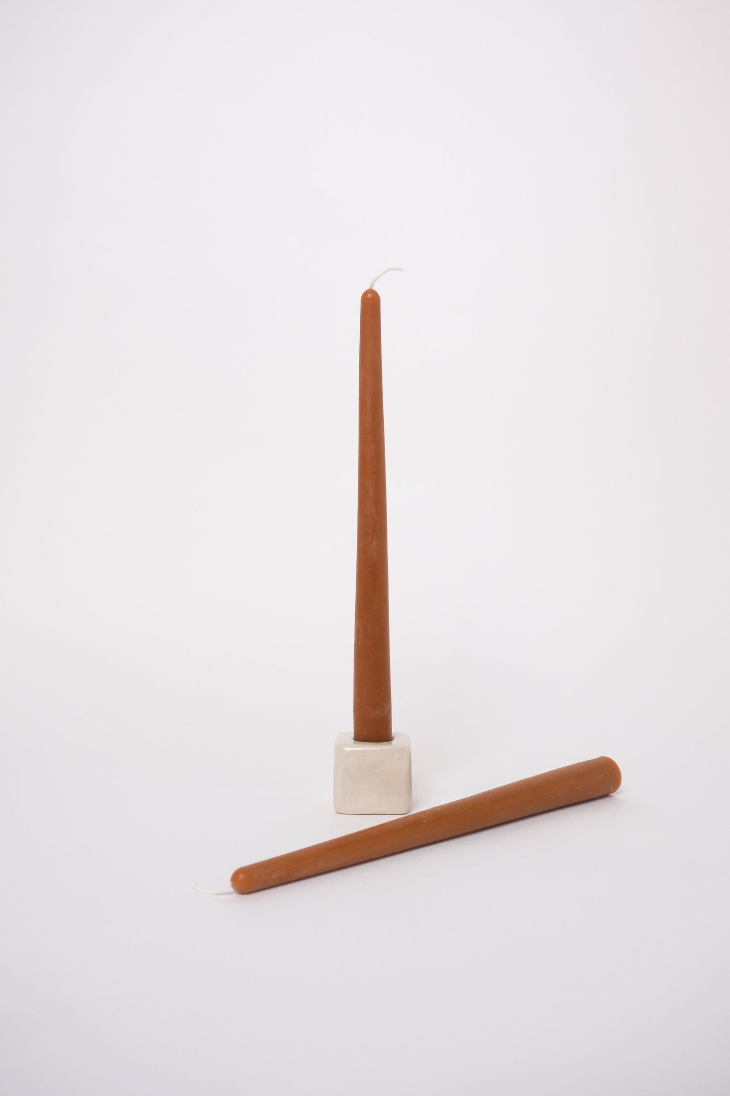 Dinner taper set Caramel