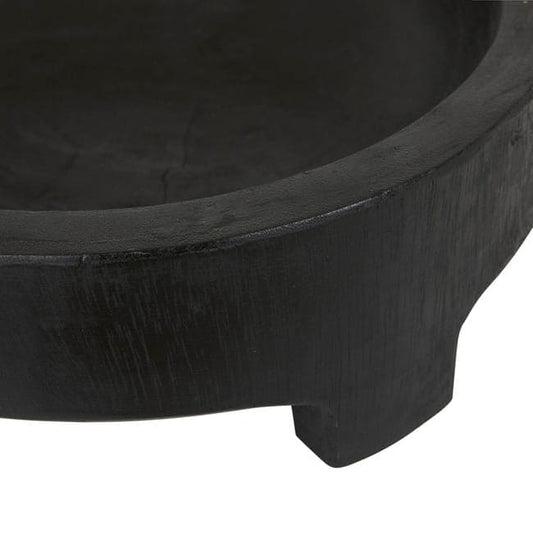 Acadia Footed Bowl - Licorice