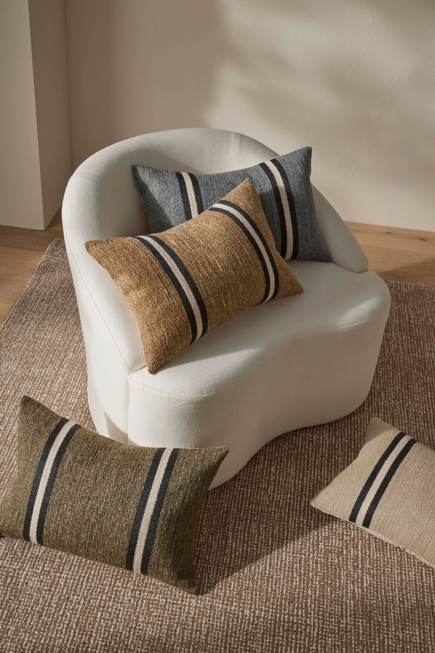 Mila Cushion - Chunky Stripe Cushion 40x60