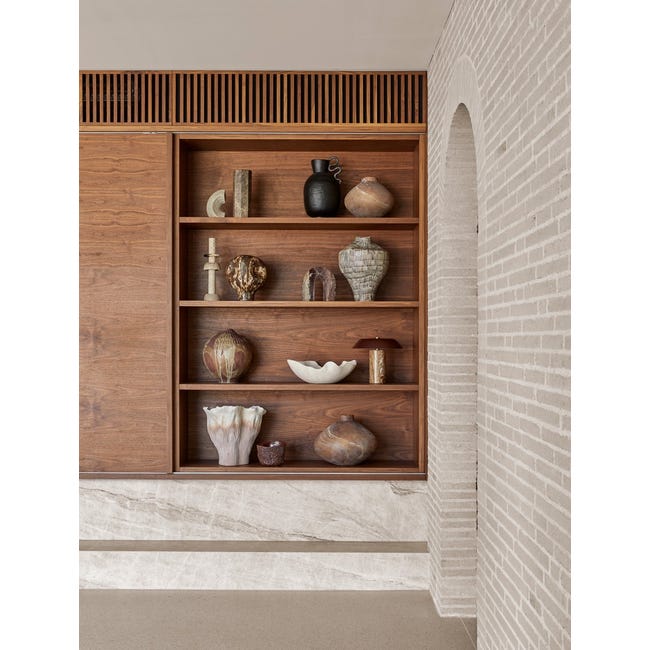 Forme Dimple Vase - Coffee Drip