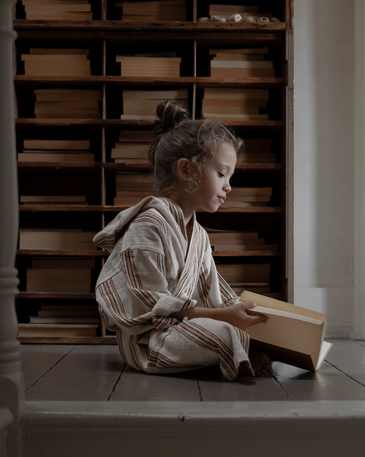 Kid Robe Apricot