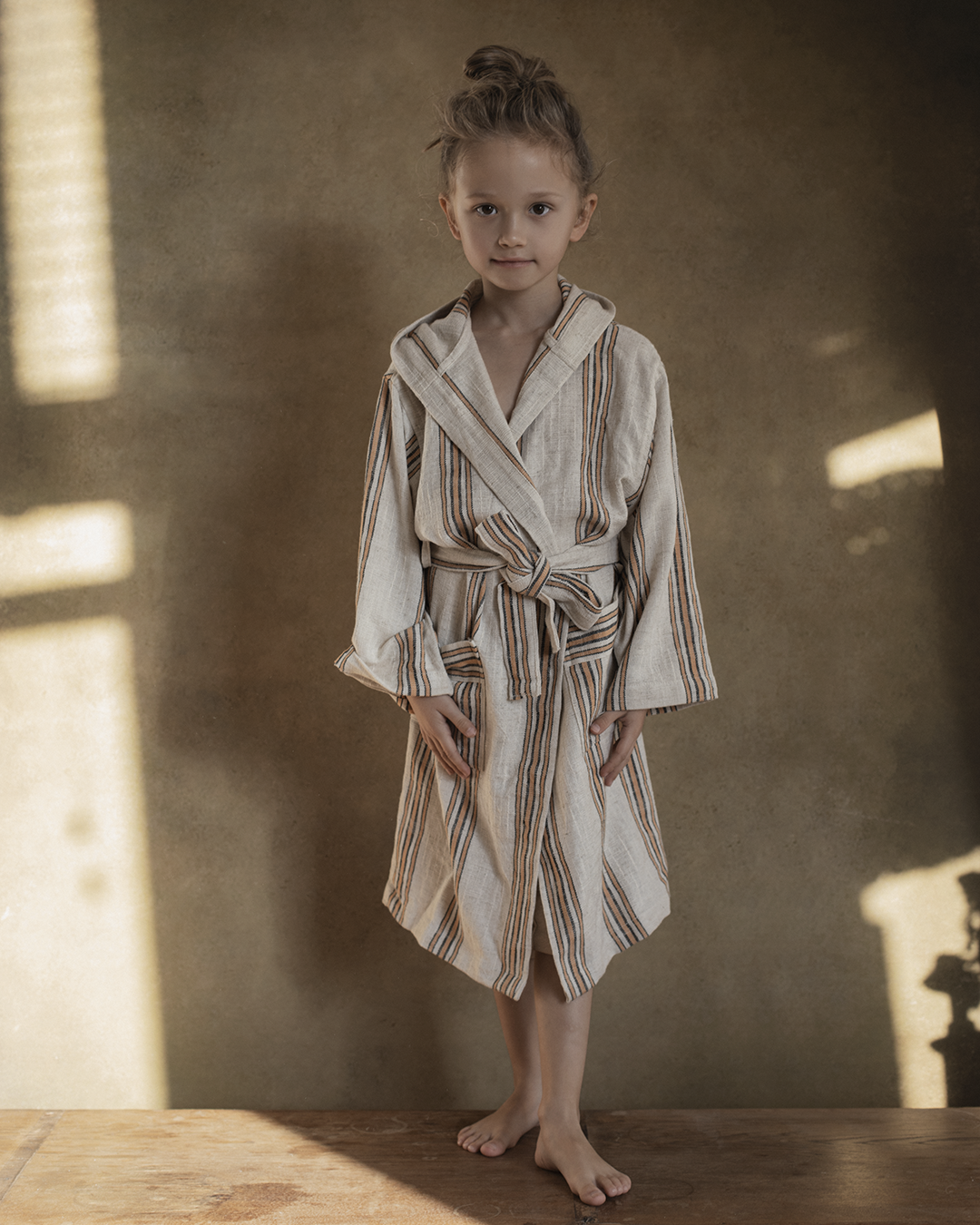 Kid Robe Apricot
