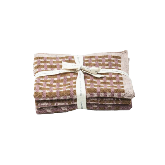 Basento Rose Gold Washcloths - Set of Three