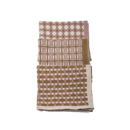 Basento Rose Gold Washcloths - Set of Three