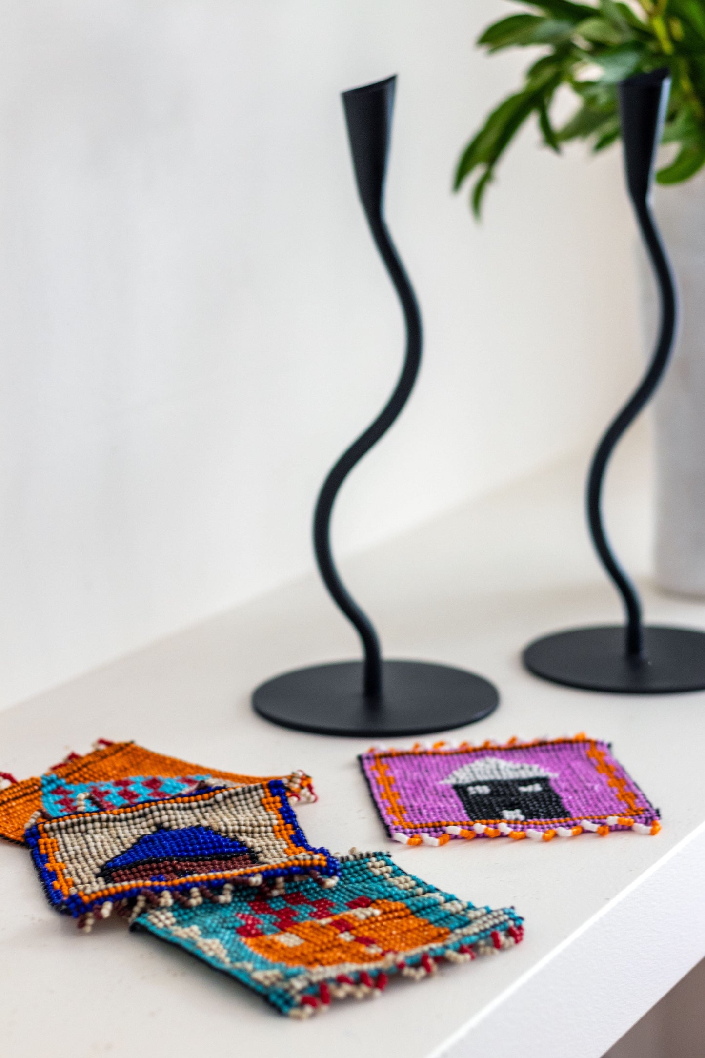 Beaded Coasters - House of Clay
