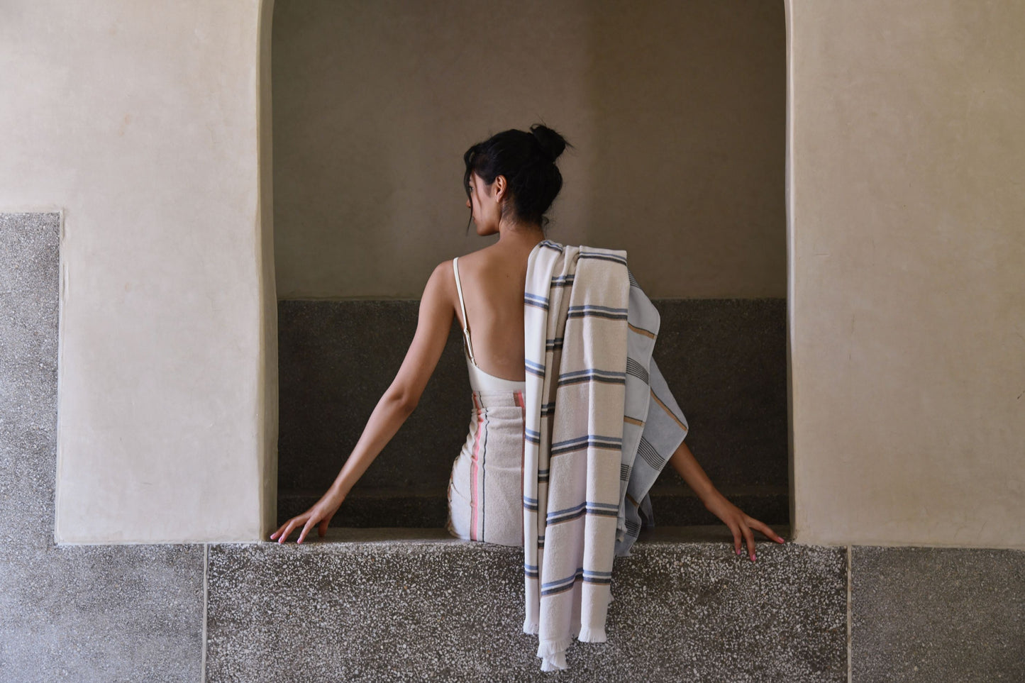 Købn - Ecru Beach / Bath Towel