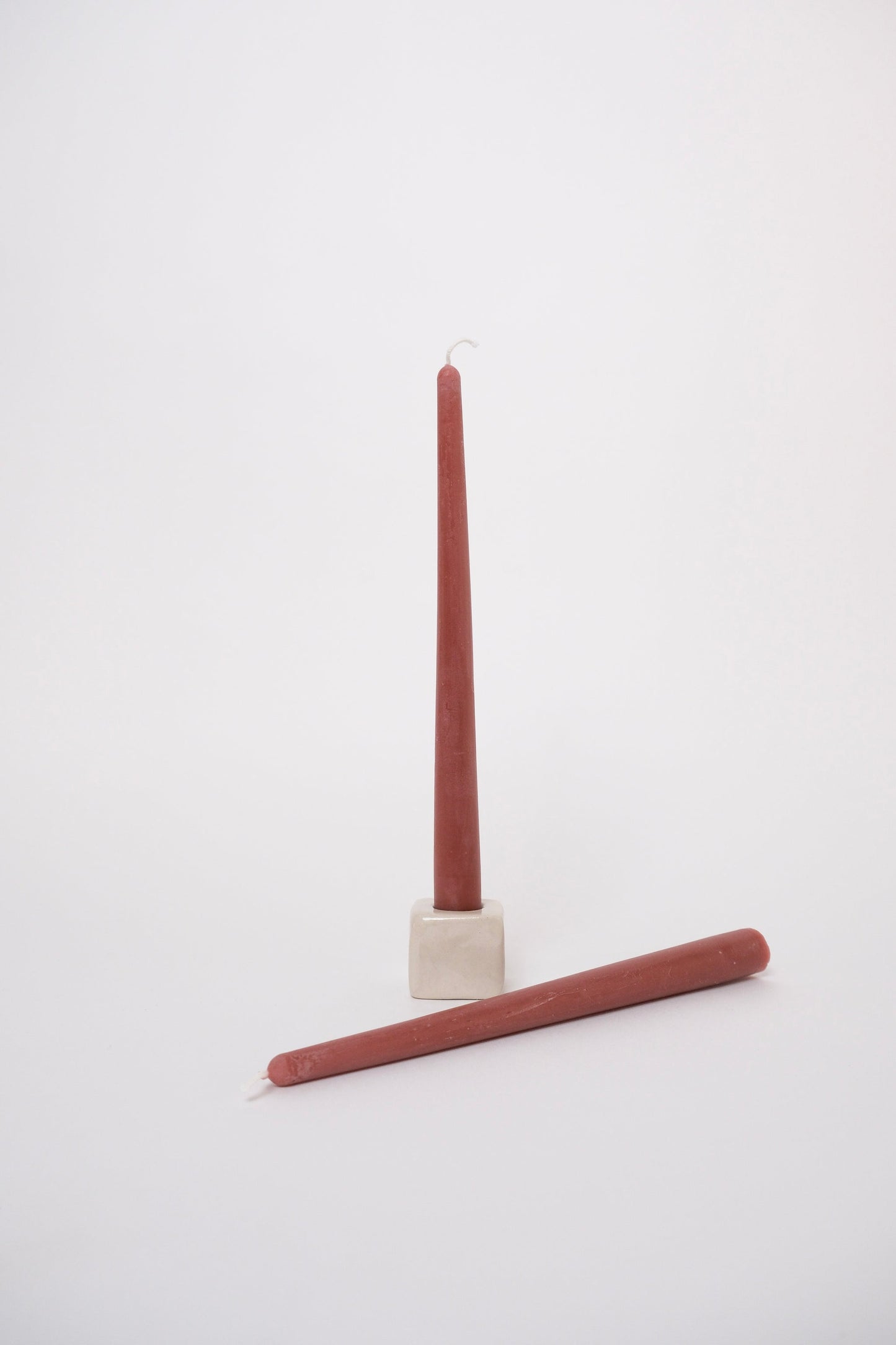 Dinner taper set Mauve