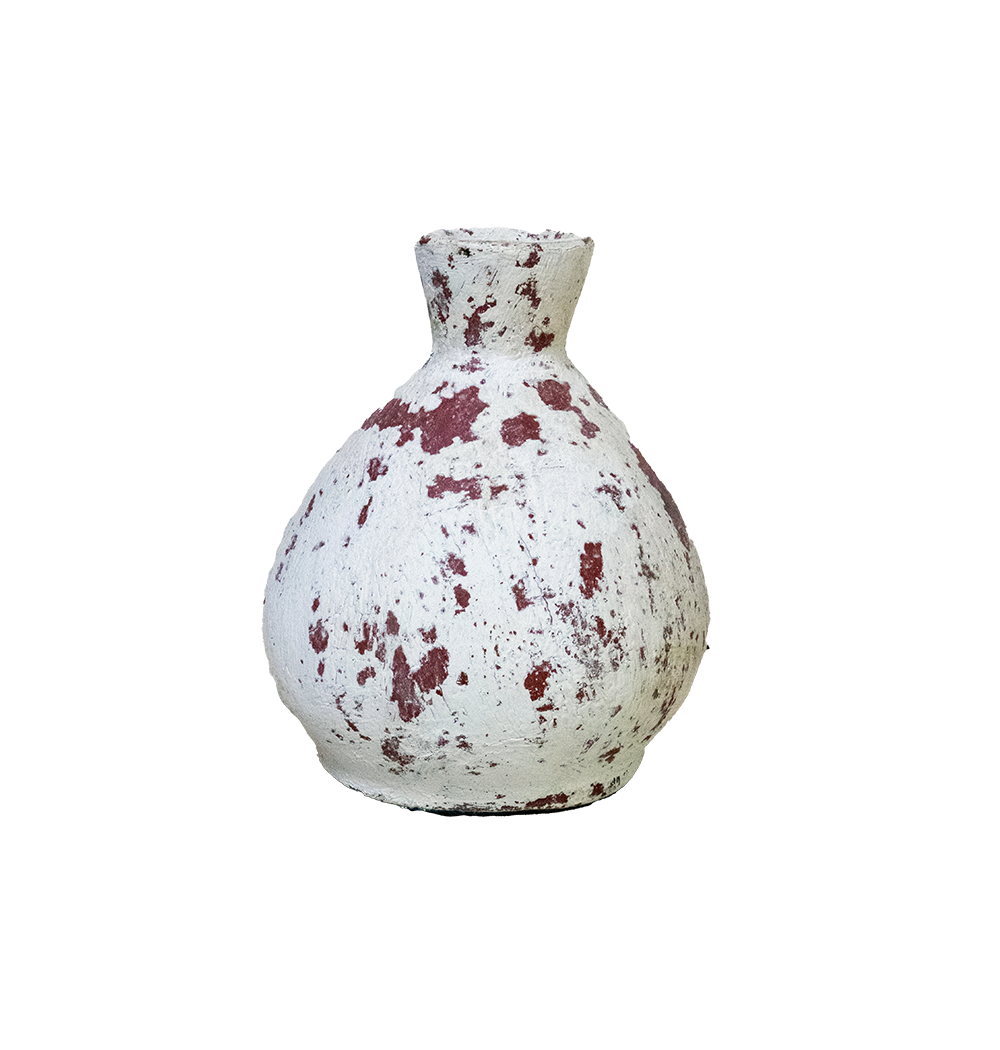 Terracotta Vase | Washed White