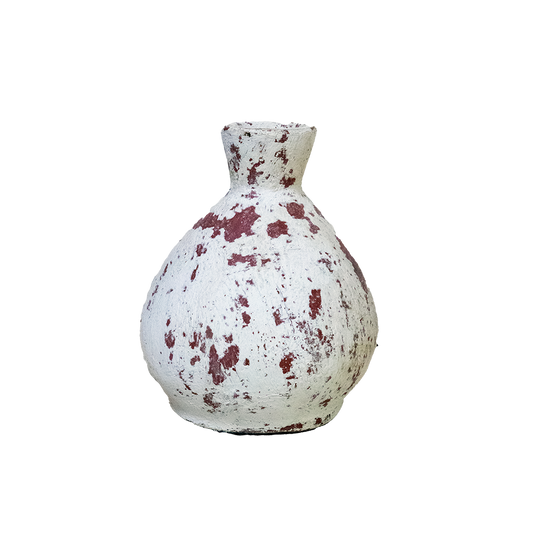 Terracotta Vase | Washed White