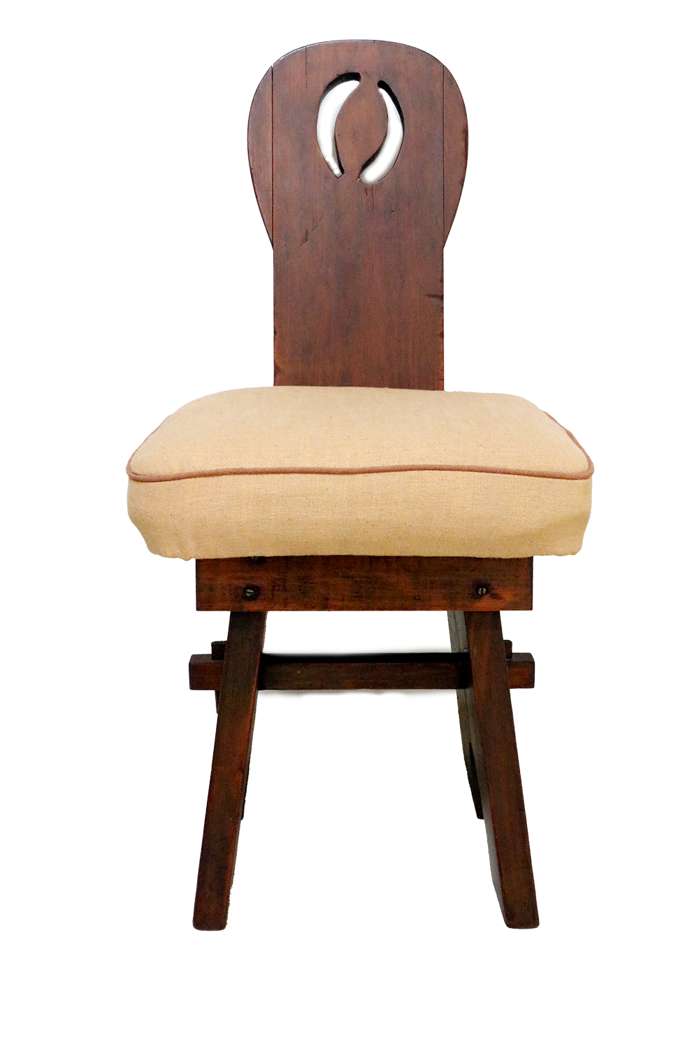 Antique Church Chairs (Sold as Pair)