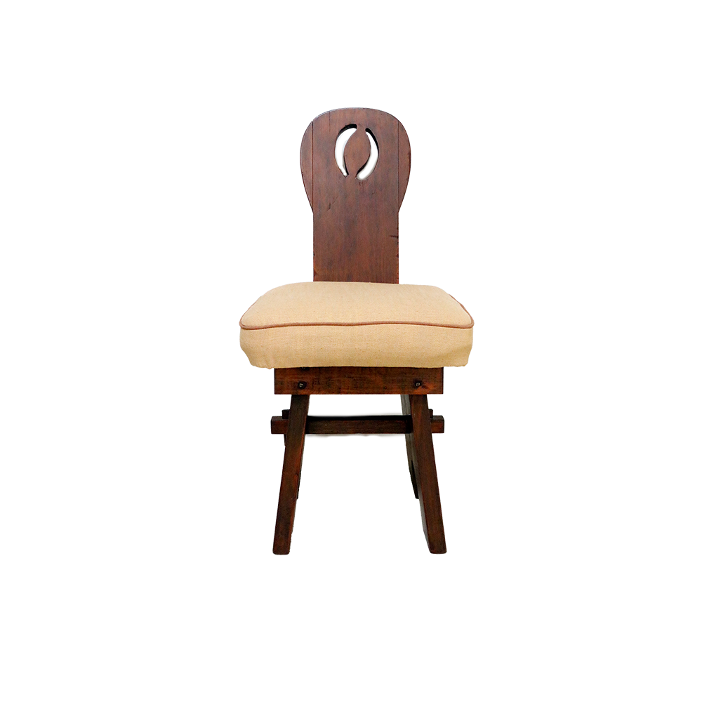 Antique Church Chairs (Sold as Pair)