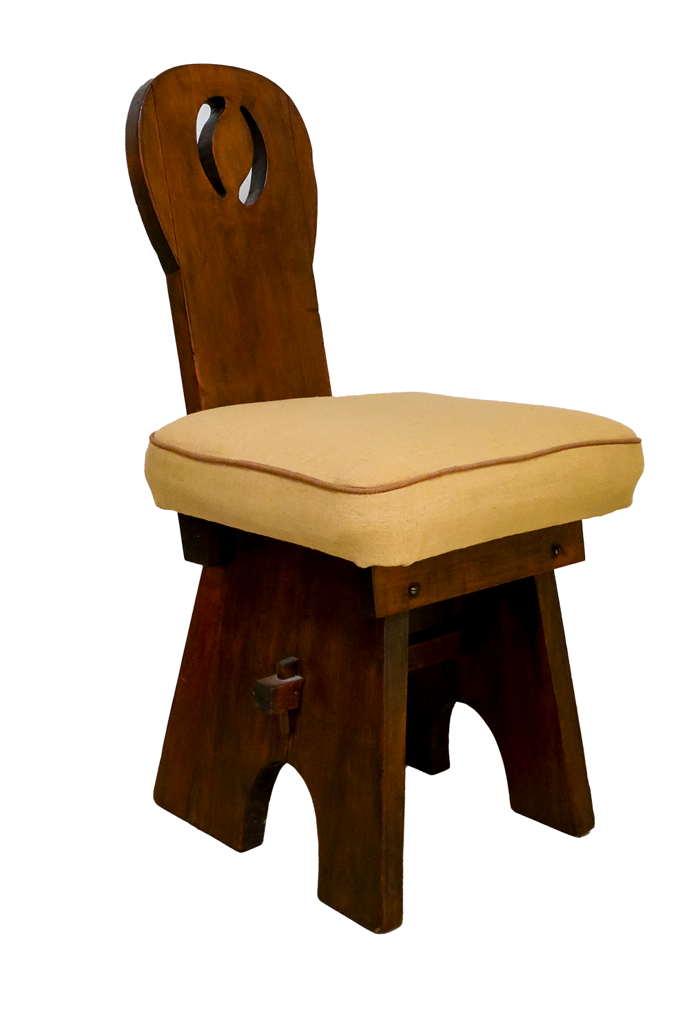 Antique Church Chairs (Sold as Pair)