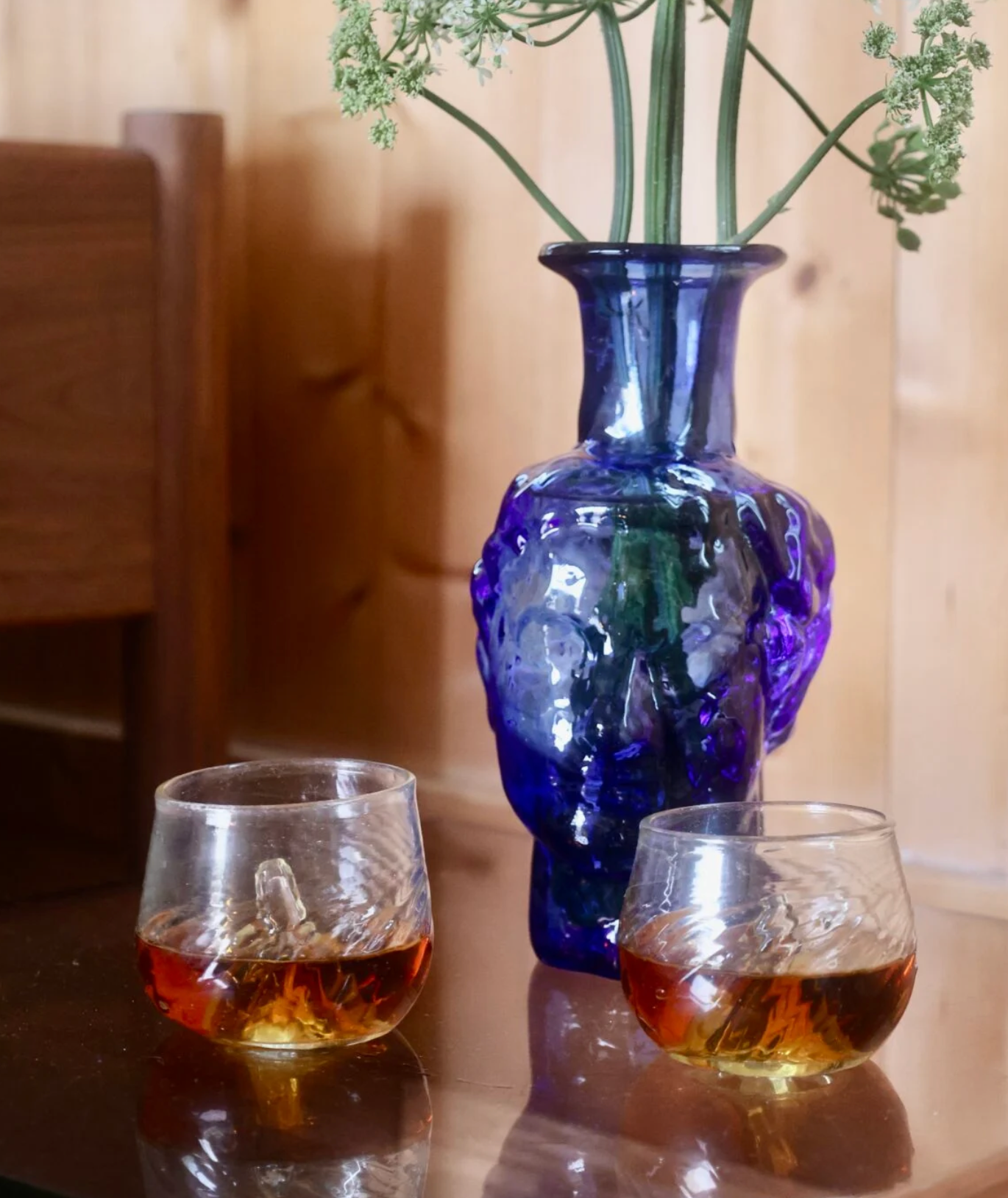 Armagnac Relevé Transparent Set of Two