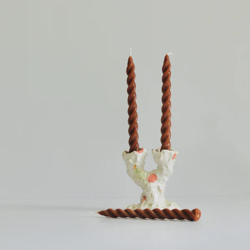 Spiral taper set toffee