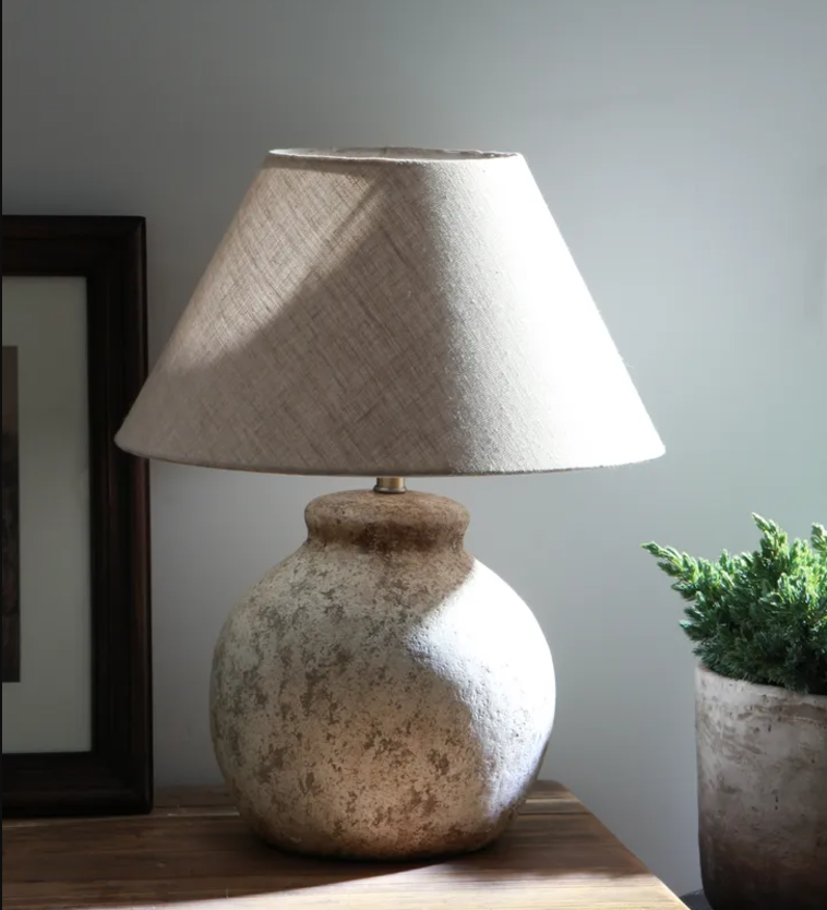Elba Lampbase Terracotta Short