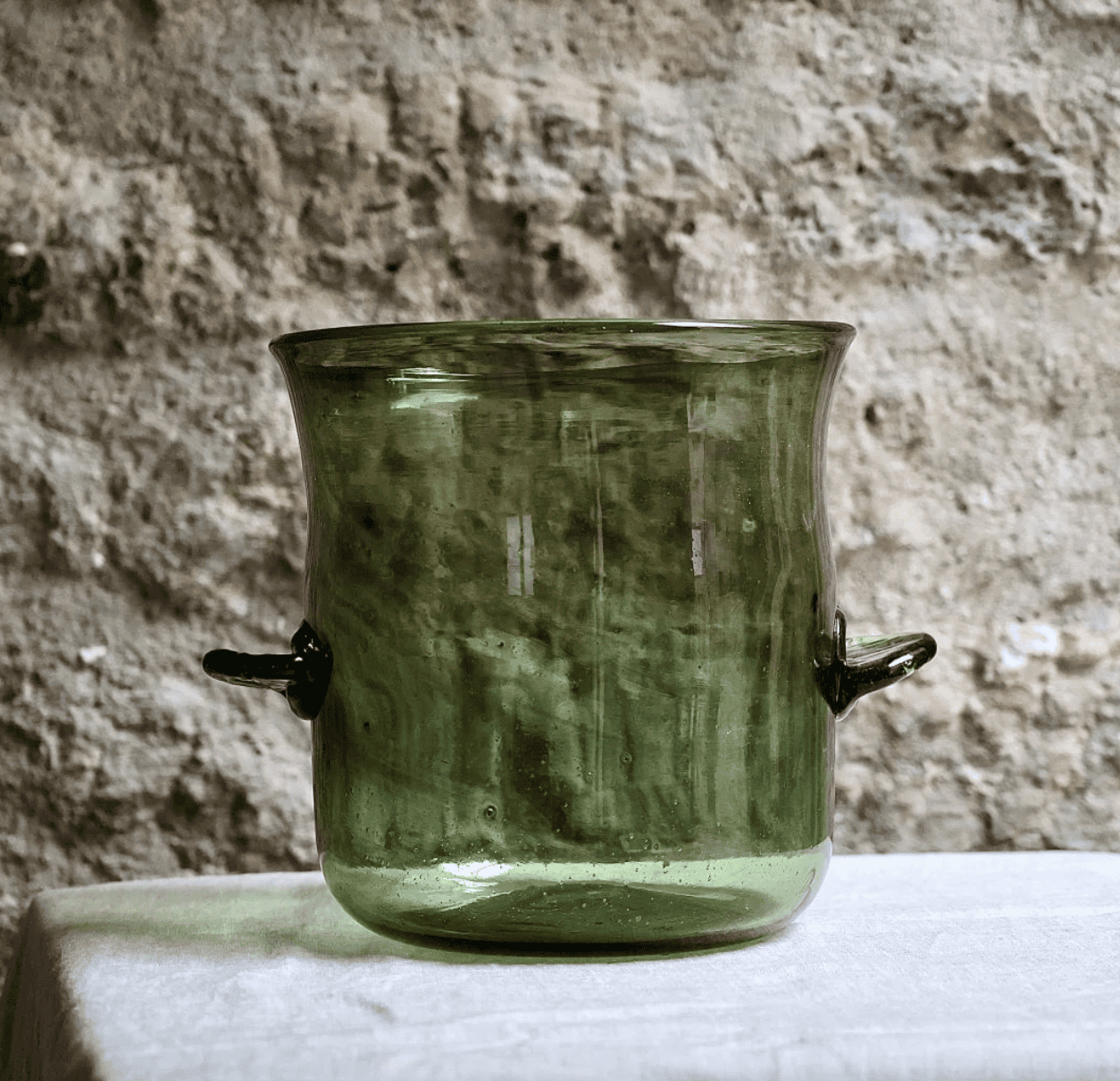 Seau à Champagne Vert Fumé