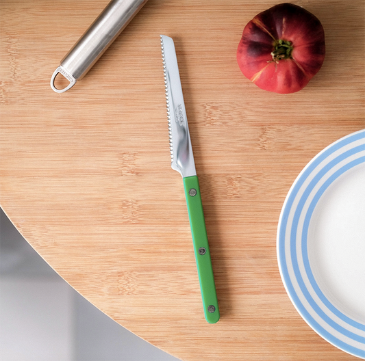 Tomato knife Bistrot Solid, Garden Green