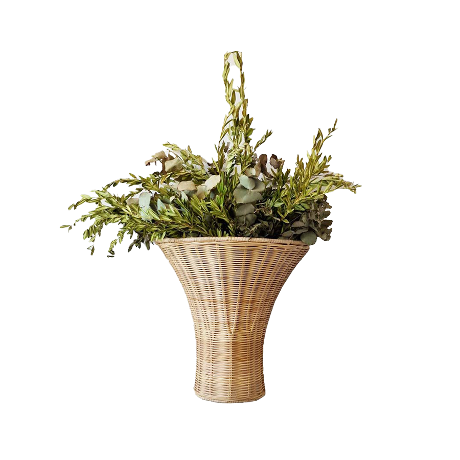 Rattan Wall Vase Pippa