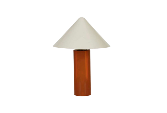 Easton Pinnacle Table Lamp - Russet - Oyster Grey