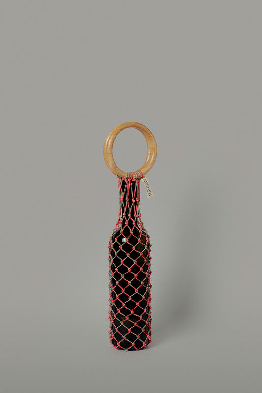 0/0 Wine Bag - Coral/Sand