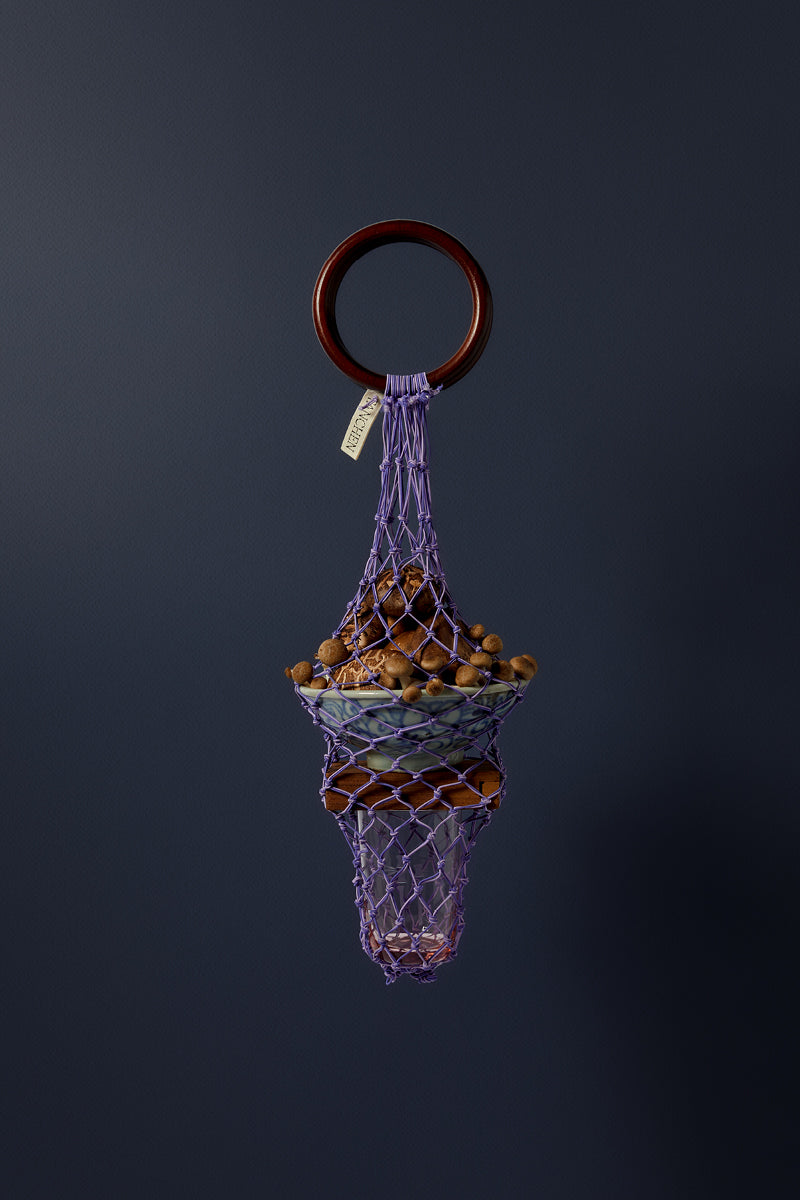 0/0 Wine Bag - Turquoise/Black