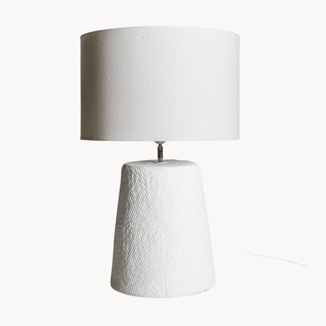 White best sale buffet lamp