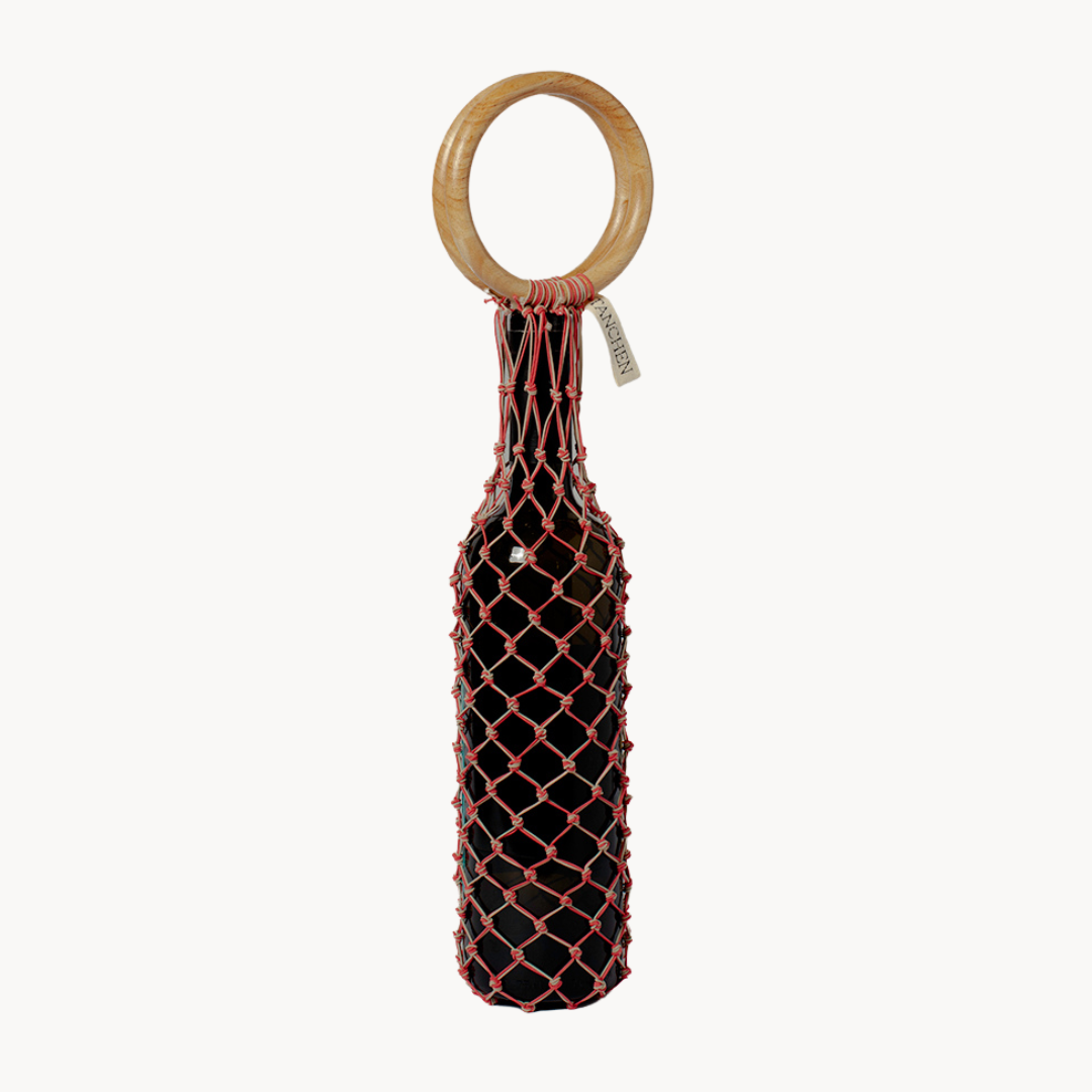 0/0 Wine Bag - Coral/Sand