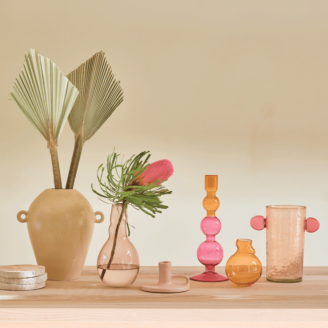 Quirky Recycled Glass Vase