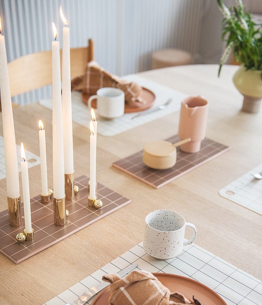 Palloa Candleholder Small Brass