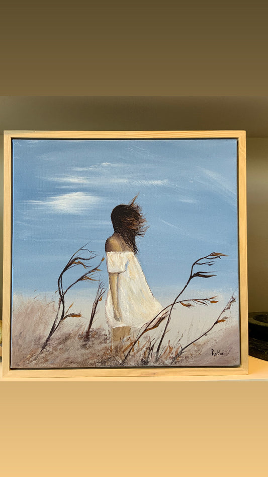 ‘Me and Nature’ Original Framed Painting