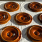 Ceramic oyster or shell plate