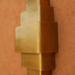 Sofia Handmade Brass Art Deco Wall Lamp