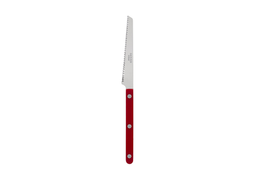 Tomato knife Bistrot Solid, Burgundy