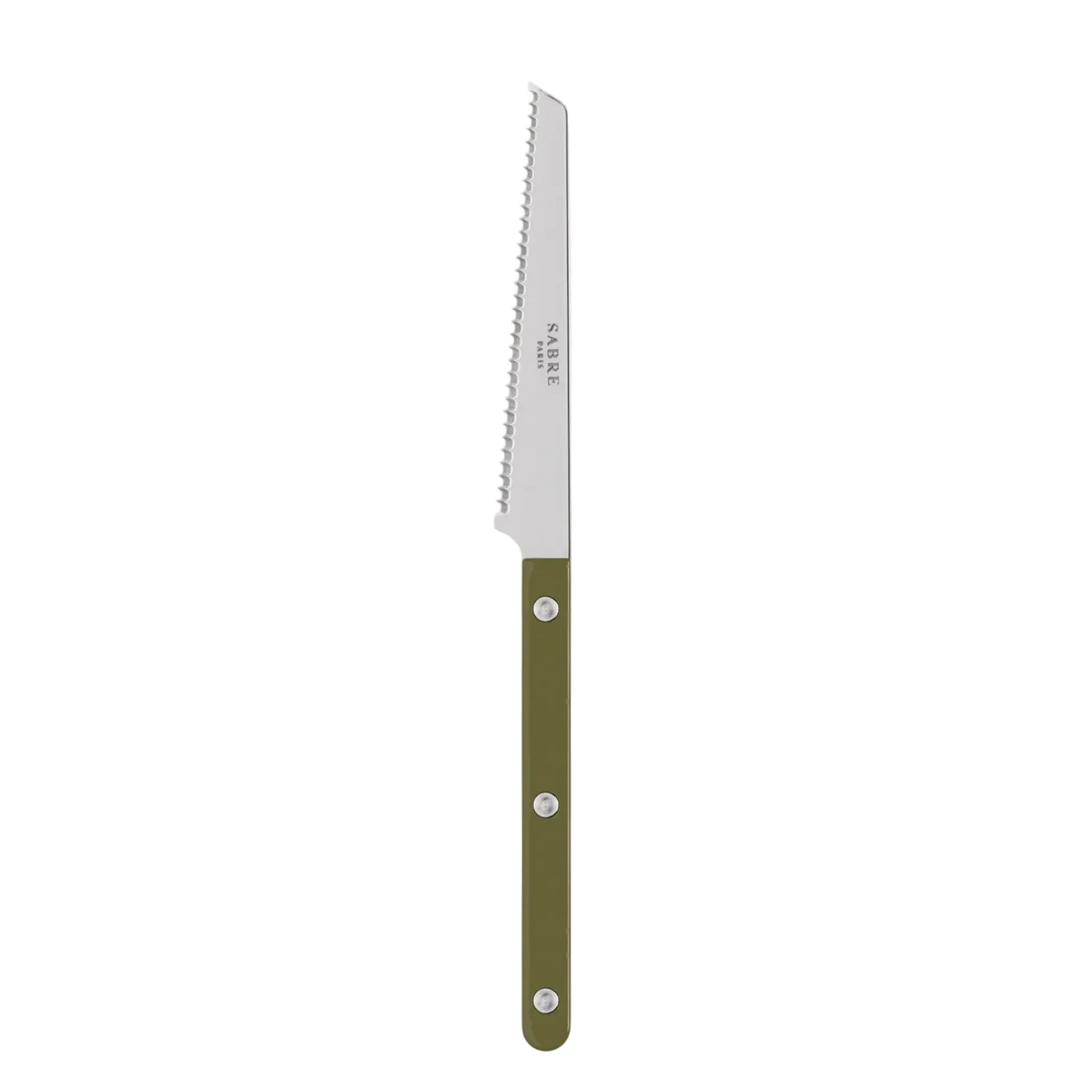 Tomato knife Bistrot Solid, Green Fern