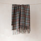 Lambswool Baby Blanket in Fraser Hunting Weathered Tartan