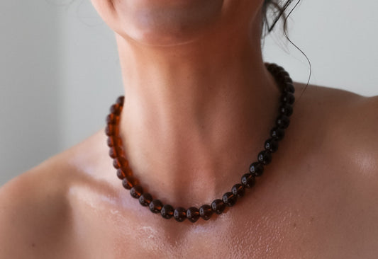 Sadie Necklace - Amber