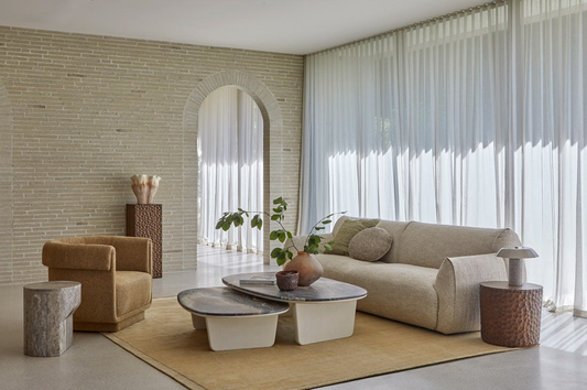 Boden Birch Vase - Sand Dune