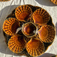Ceramic oyster or shell plate